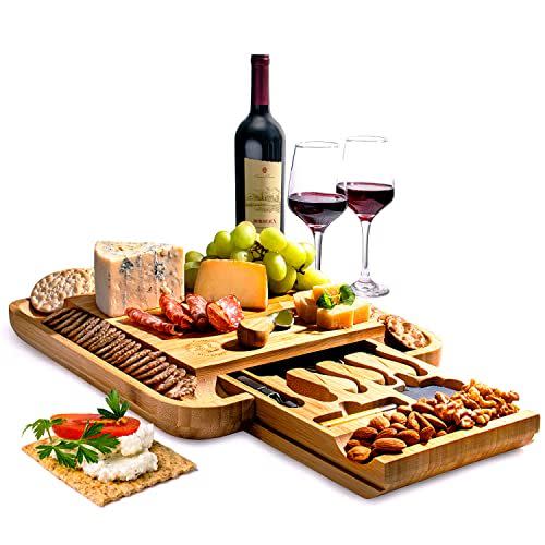 22) Premium Cheese Board and Knife Set
