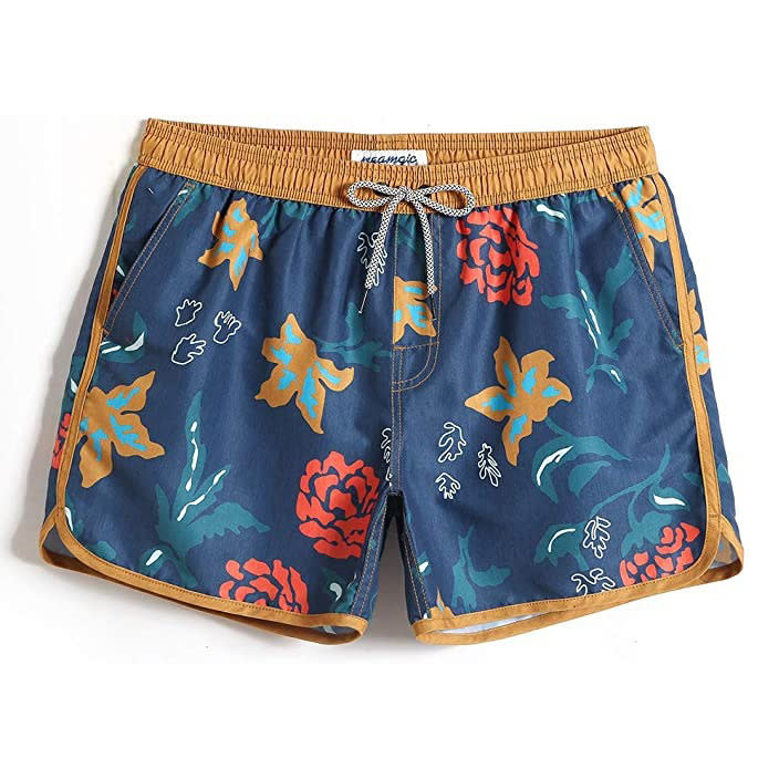 Maamgic Men's Short Vintage Swim Trunks