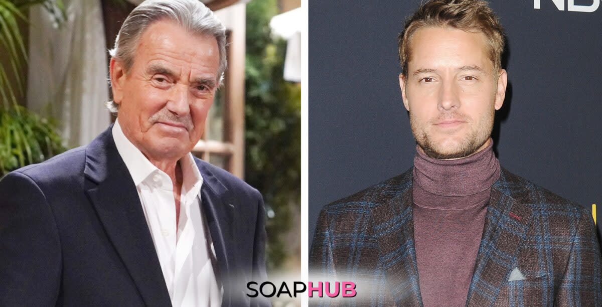 Justin Hartley recalls Eric Braeden bringing back a character from 1983. 