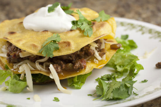 <strong>Get the <a href="http://www.macheesmo.com/2011/09/the-taco-stack/" target="_blank">Taco Stack recipe</a> by Macheesmo</strong>