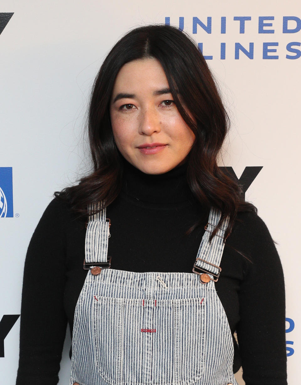 Maya Erskine on the red carpet