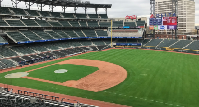 Welcome To Atlanta Where The Marketers Market Inside Suntrust Park Braves Stunning New Stadium Yahoo Sports