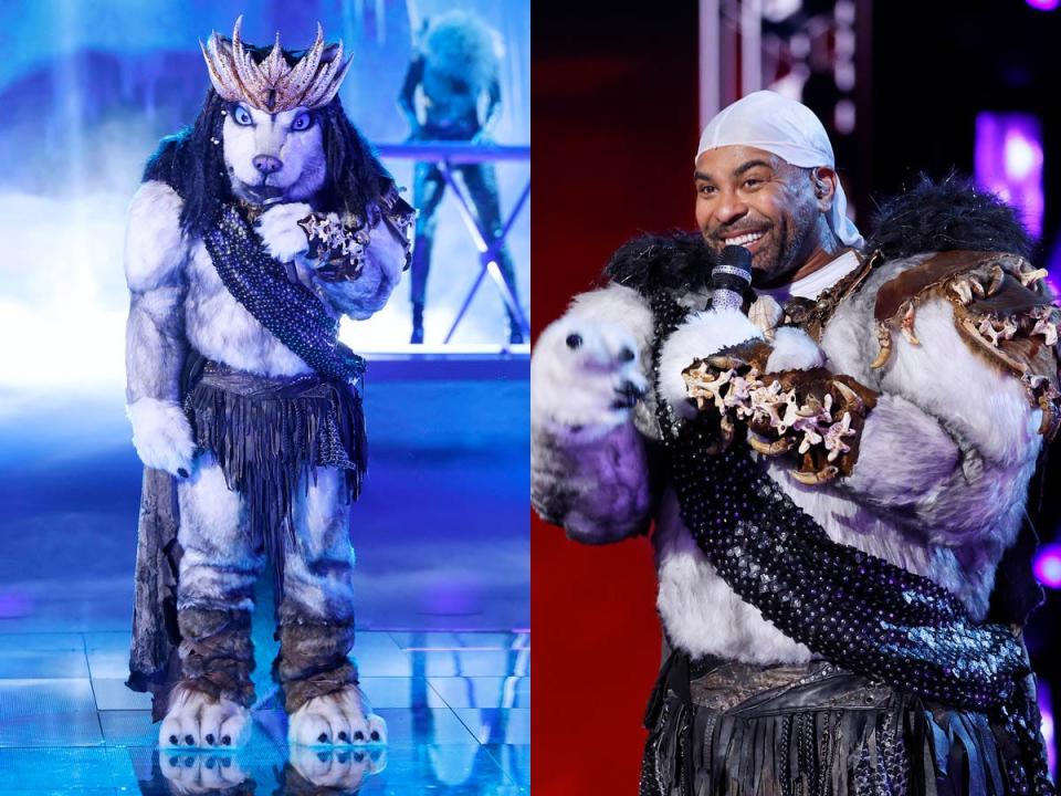 Ginuwine was unmasked as Husky on "The Masked Singer."