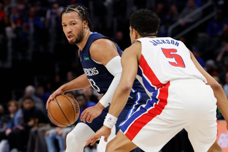 The Pistons have been linked in multiple reports to Mavericks guard Jalen Brunson, who can hit the free agency market this summer.