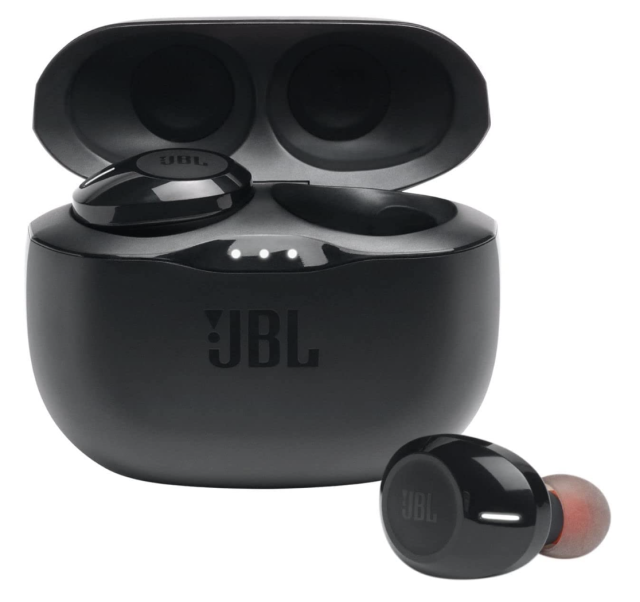 JBL Tune 125TWS True Wireless In-Ear Bluetooth Headphones in black (Photo via Amazon)