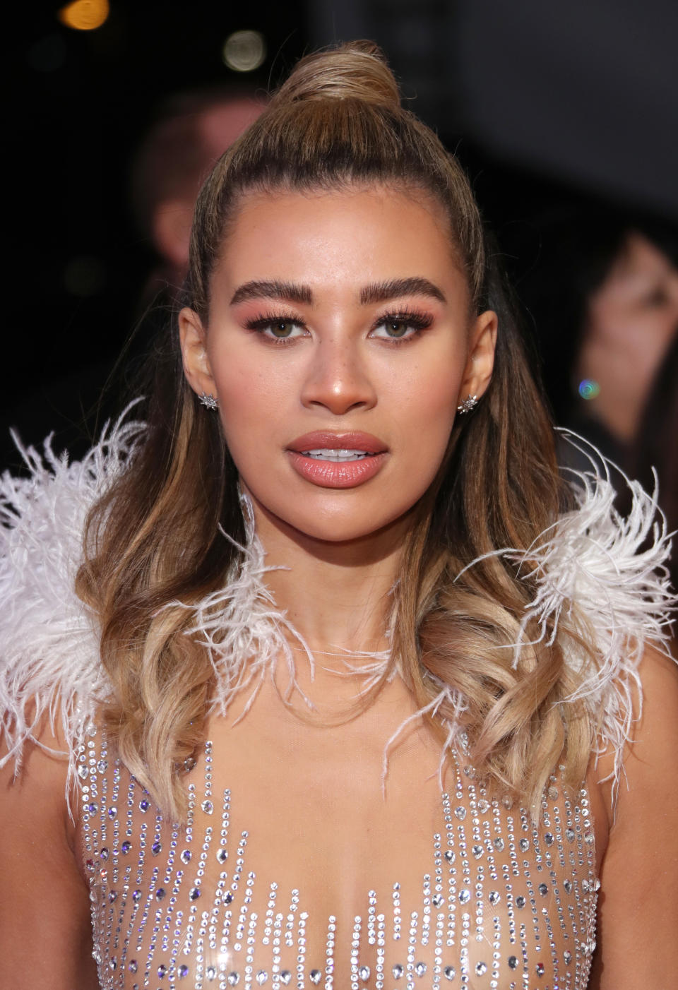 Montana Brown appeared on Love Island in 2017. (Photo by Mike Marsland/WireImage)