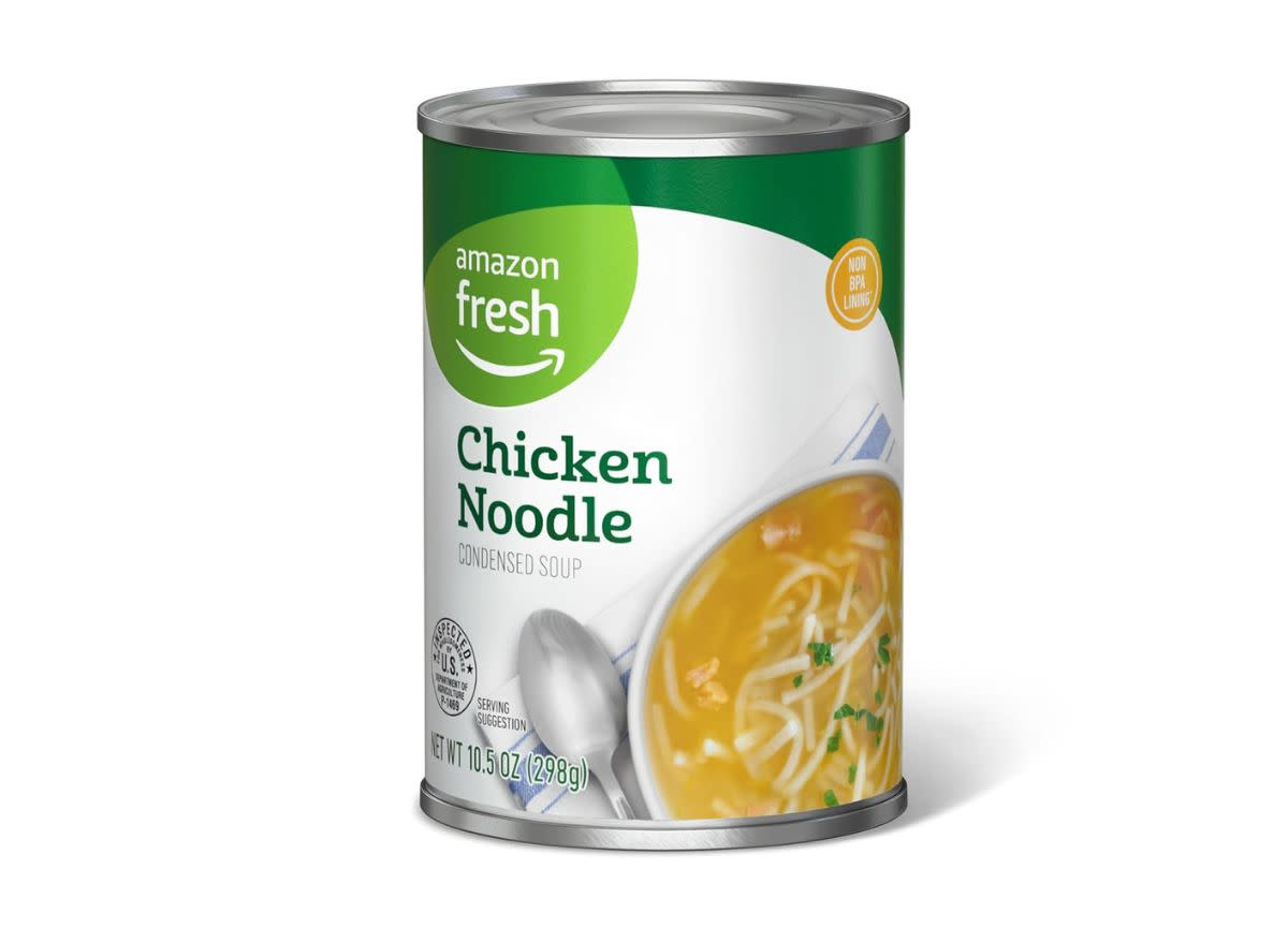 can of chicken noodle soup