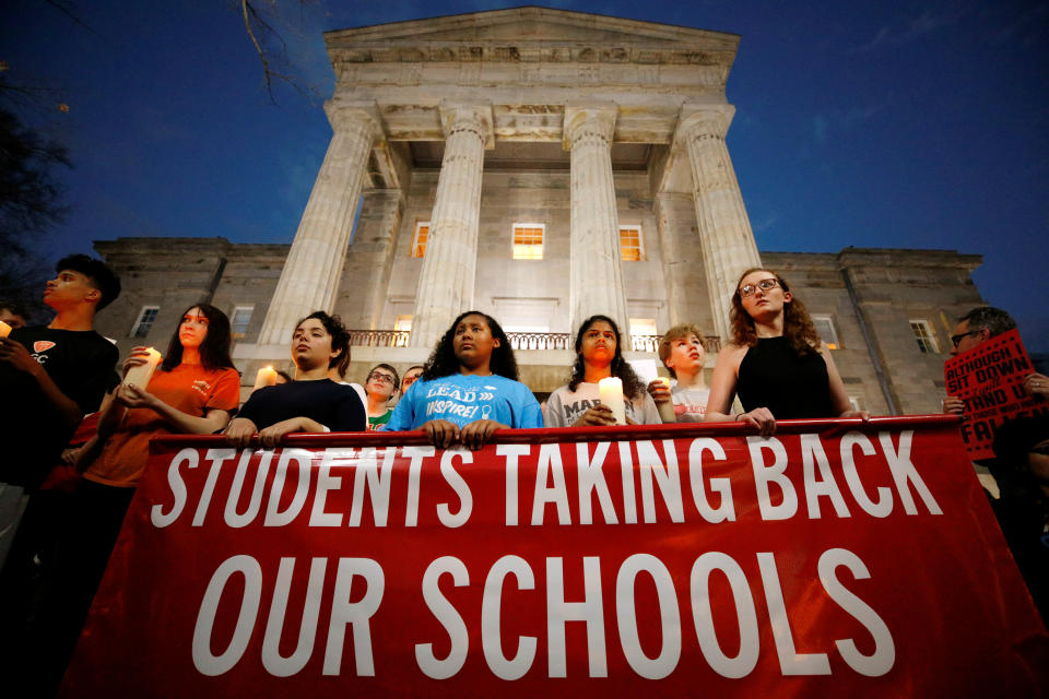 High school students across the U.S. protest gun violence