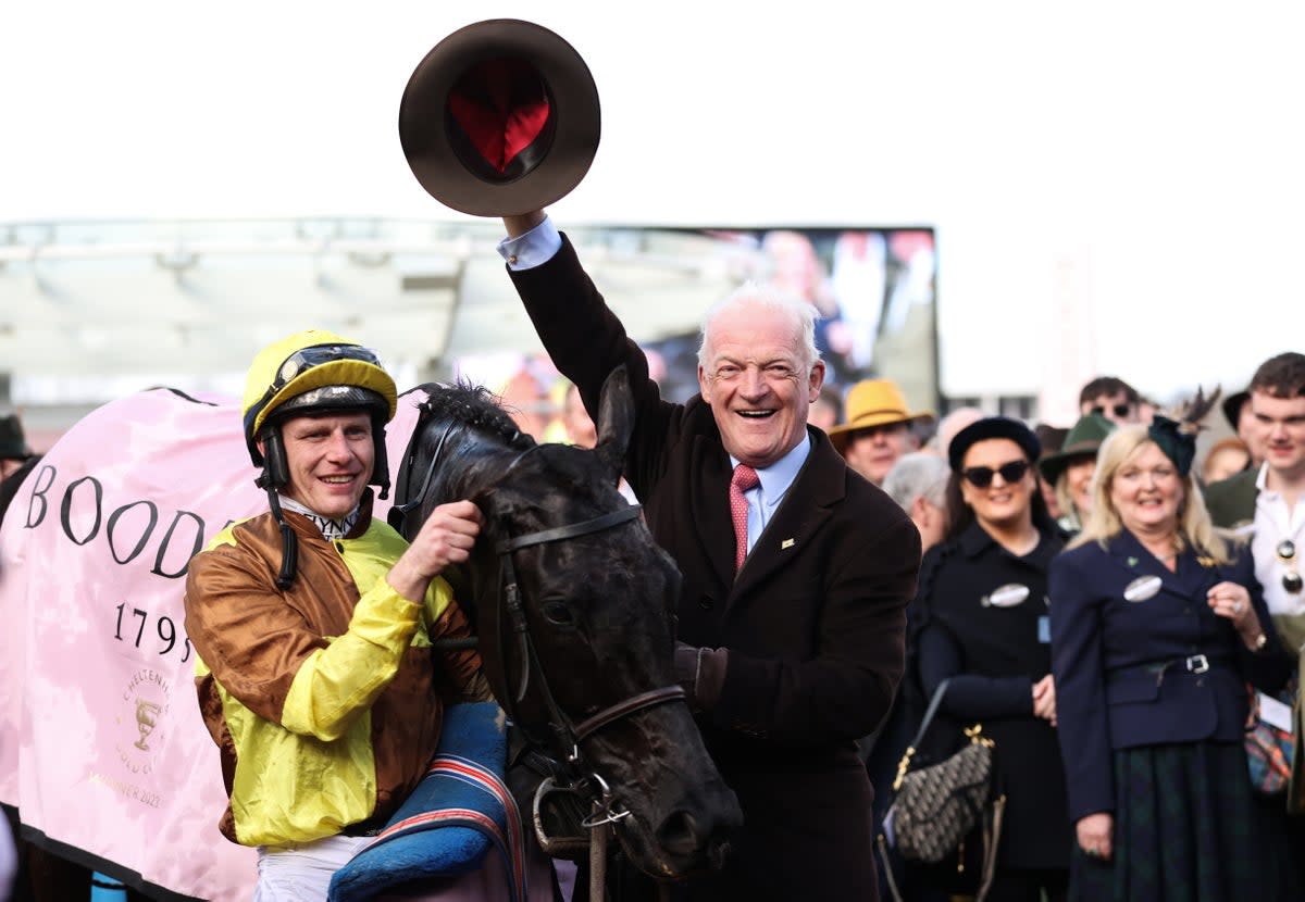 Repeat winner? Paul Townend and Willie Mullins will hope for back-to-back Gold Cup successes for Galopin Des Champs (Getty Images)