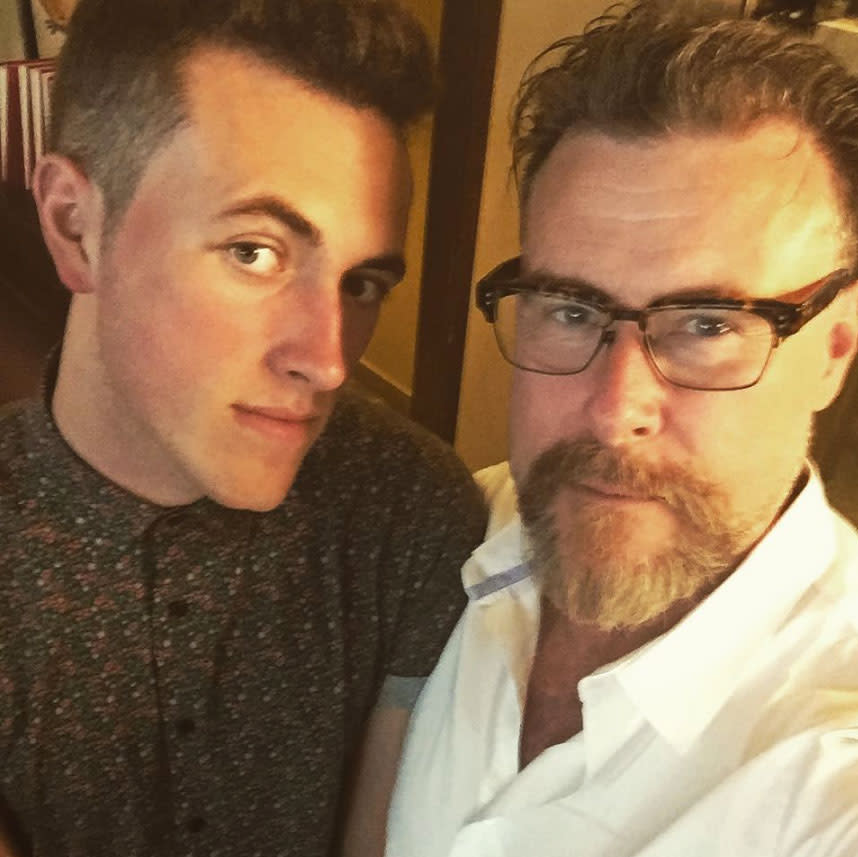 Dean McDermott and Jack McDermott