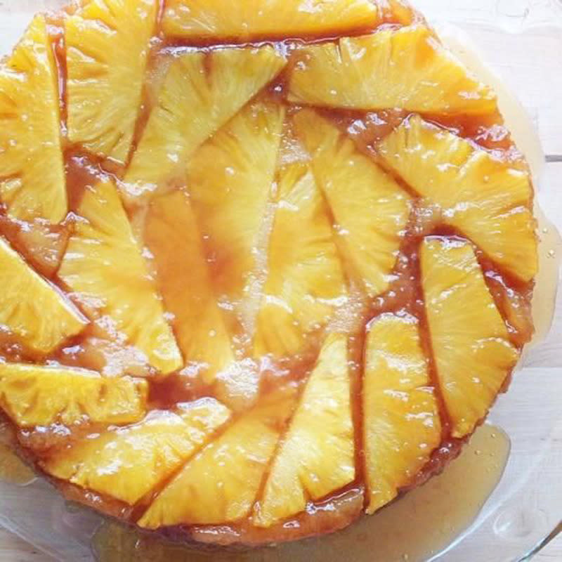 Fresh Pineapple Upside Down Cake