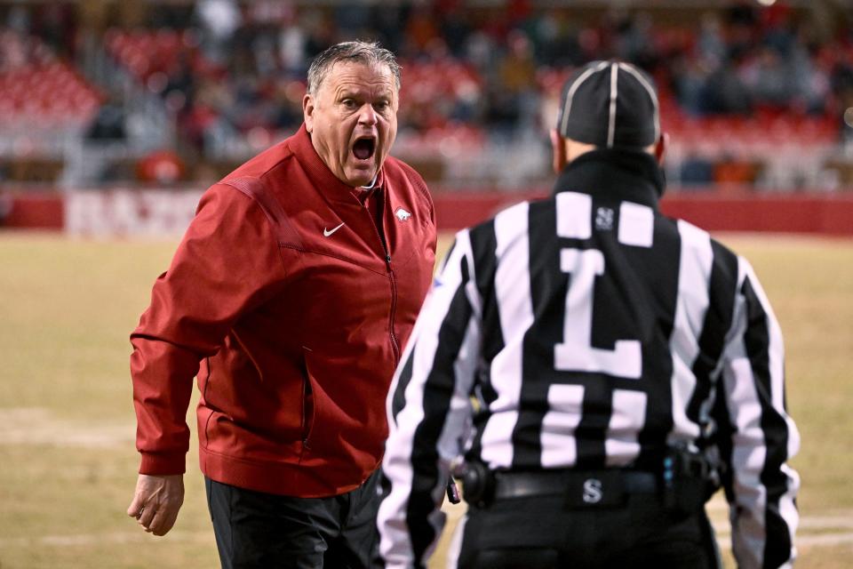 It's been a season of frustrating missed opportunities for Arkansas and coach Sam Pittman, but it may just turn around in the Liberty Bowl against Kansas.