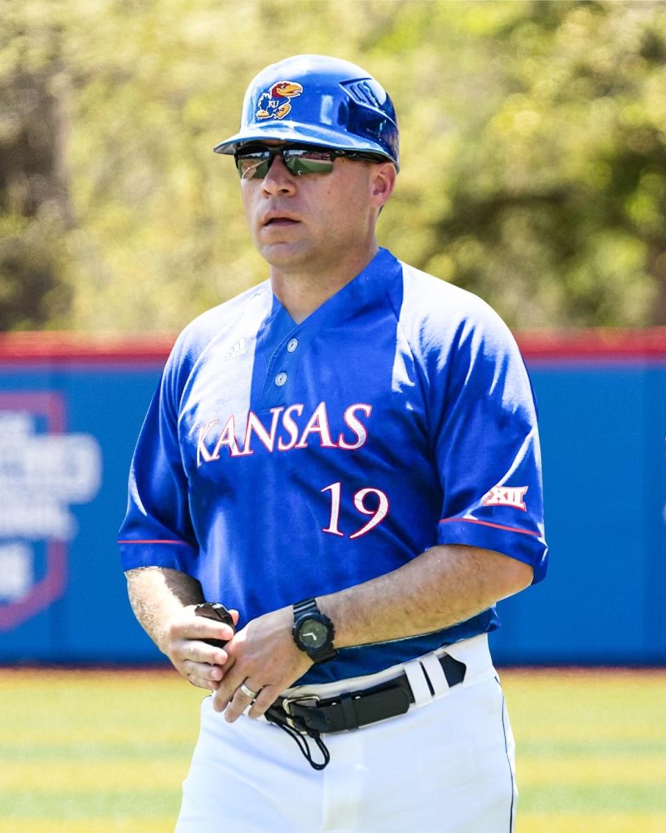 Dan Fitzgerald will enter his second season as Kansas baseball's head coach in 2024.