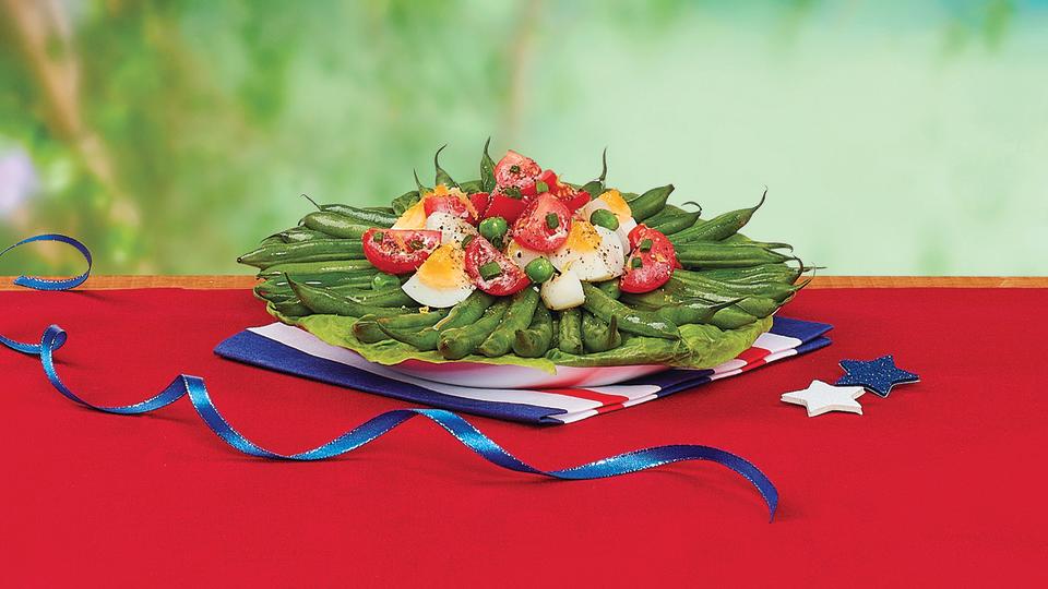 Paula Deen's Fresh Green Bean ’n’ Tomato Salad