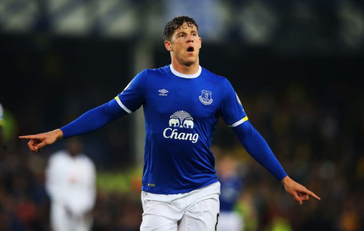 Ross Barkley during the Premier League match between Everton and Watford at Goodison Park on May 12, 2017 in Liverpool, England.