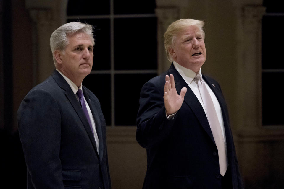 Image: Donald Trump, Kevin McCarthy (Andrew Harnik / AP file)