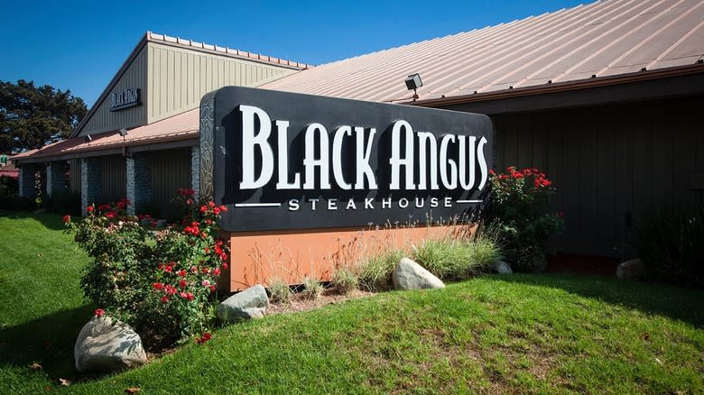 Black Angus sign 