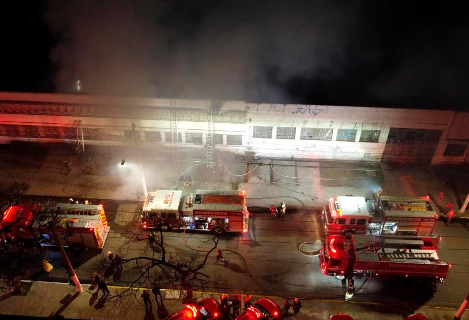 BRASIL-CINEMATECA-INCENDIO (AP)