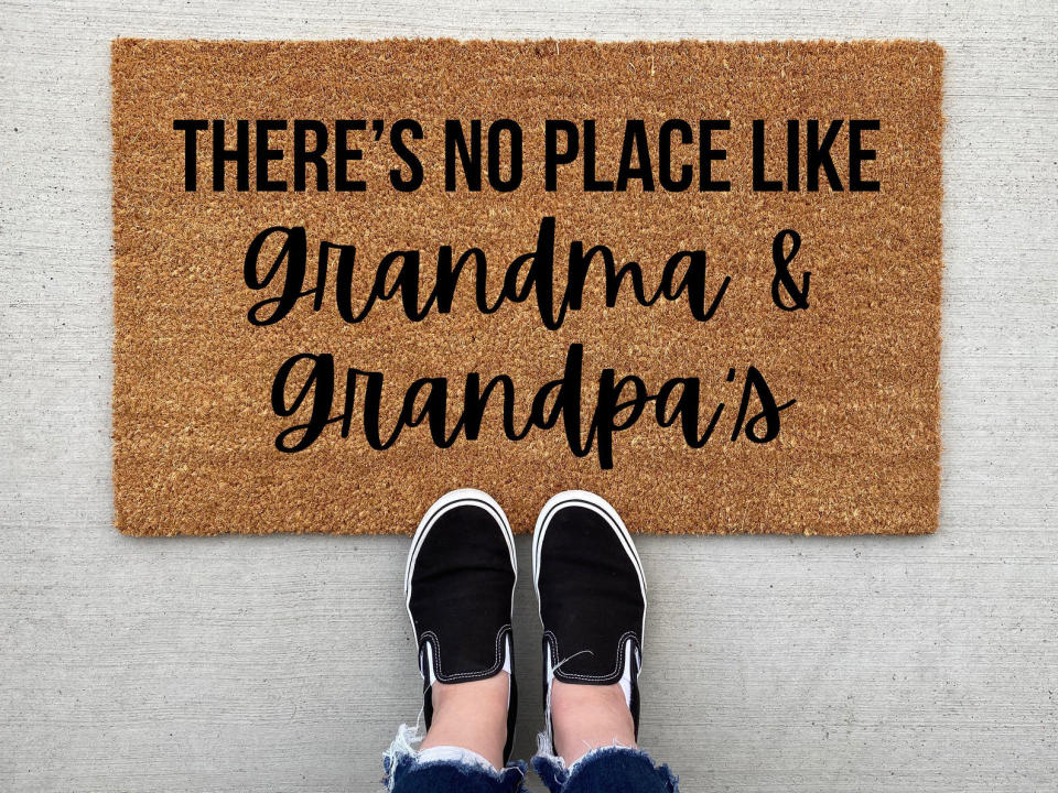 There's No Place Like Grandma and Grandpa's Doormat