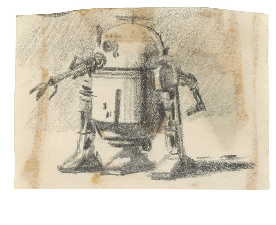 Concept Sketch, R2-D2