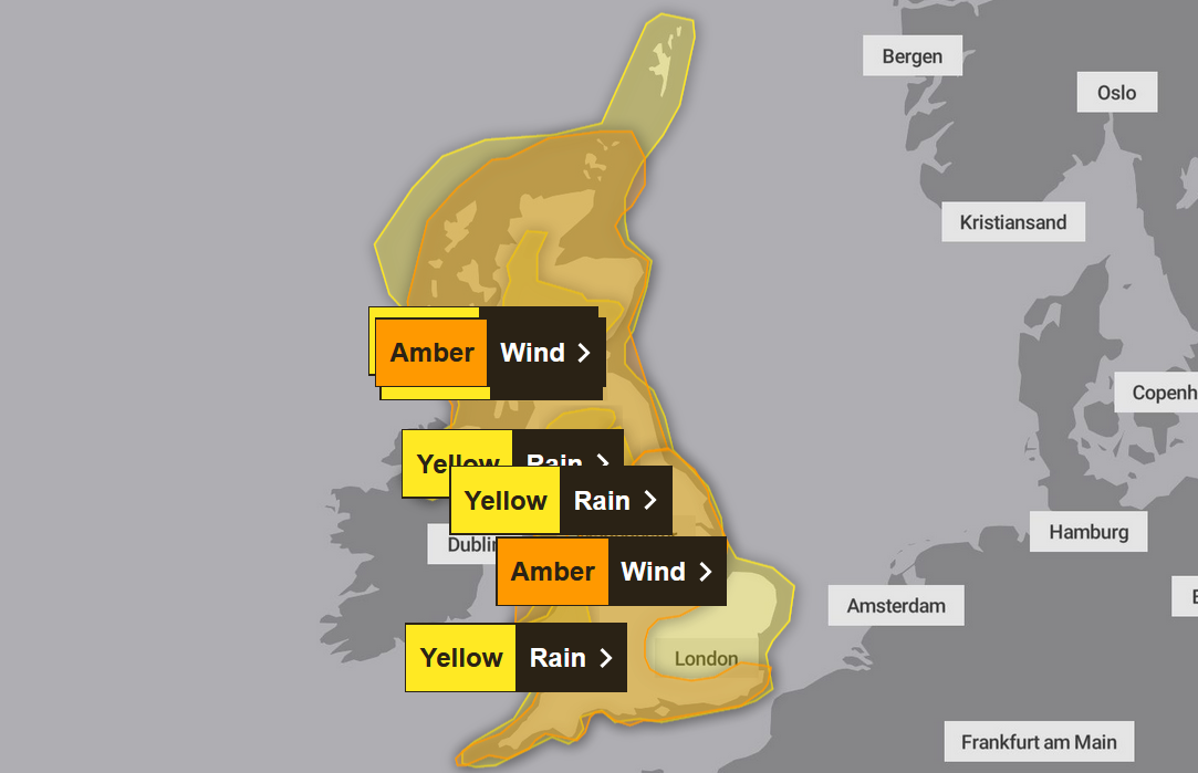 UK weather warnings 21/01

https://www.metoffice.gov.uk/weather/warnings-and-advice/uk-warnings#?date=2024-01-22&id=6e699ccd-cf1b-4556-9249-85eeaff6d795 