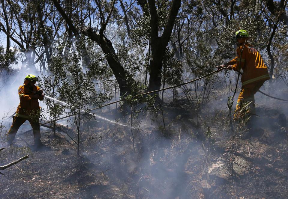 Australian wildfire 10-23-13