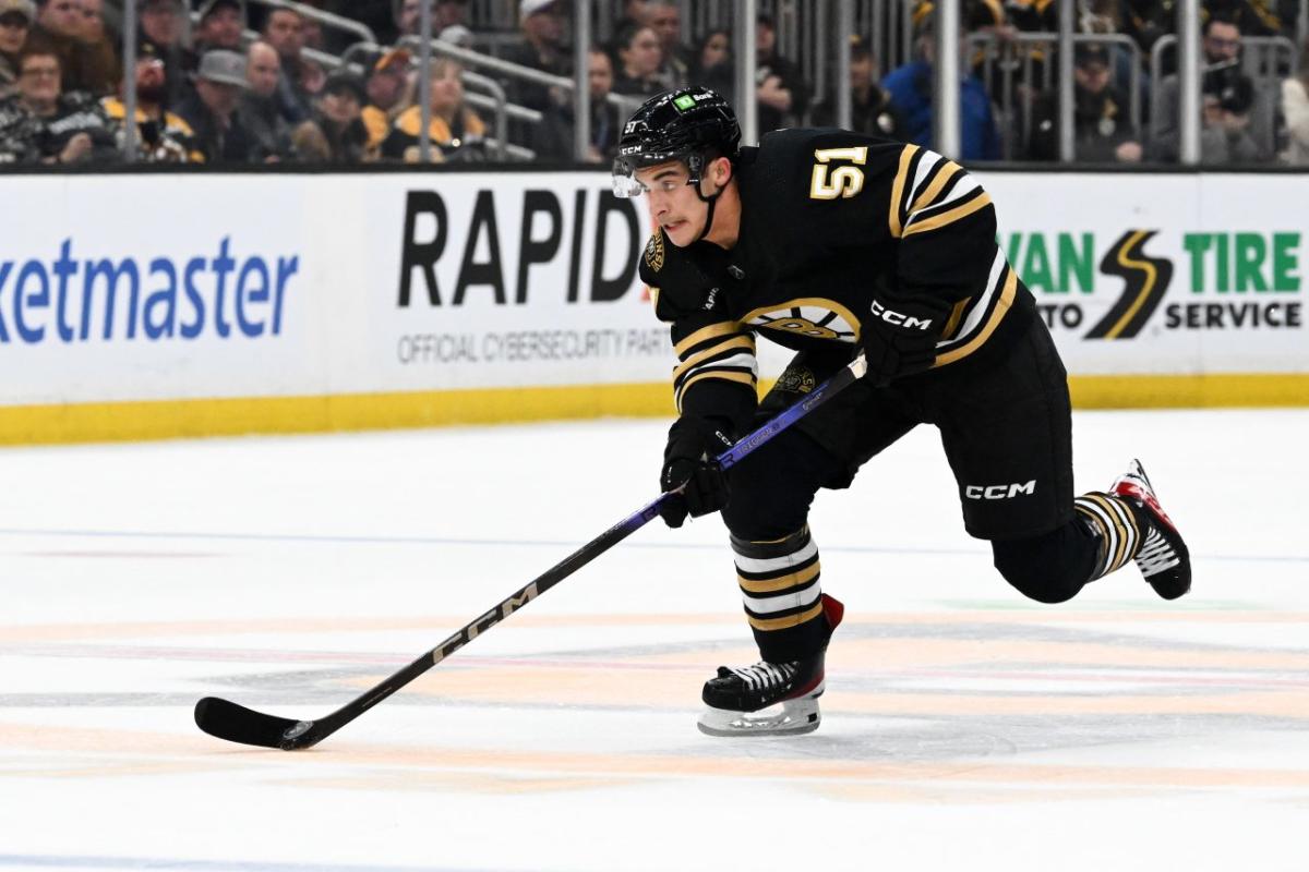 Matthew Poitras to remain with Bruins after hot start to NHL career