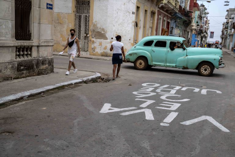 A la crisis económica de la isla se sumó la pandemia y el colapso sanitario