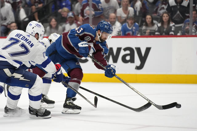 Colorado Avalanche bury Tampa Bay Lightning 7-0 in Game 2 rout