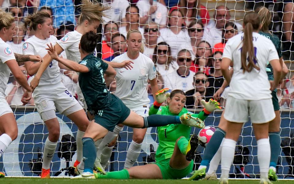 england vs germany live score euro final 2022 women's latest - AP