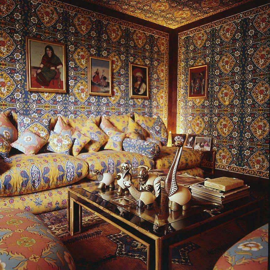 These Are the 12 Most Iconic Fabric-Covered Rooms of All Time