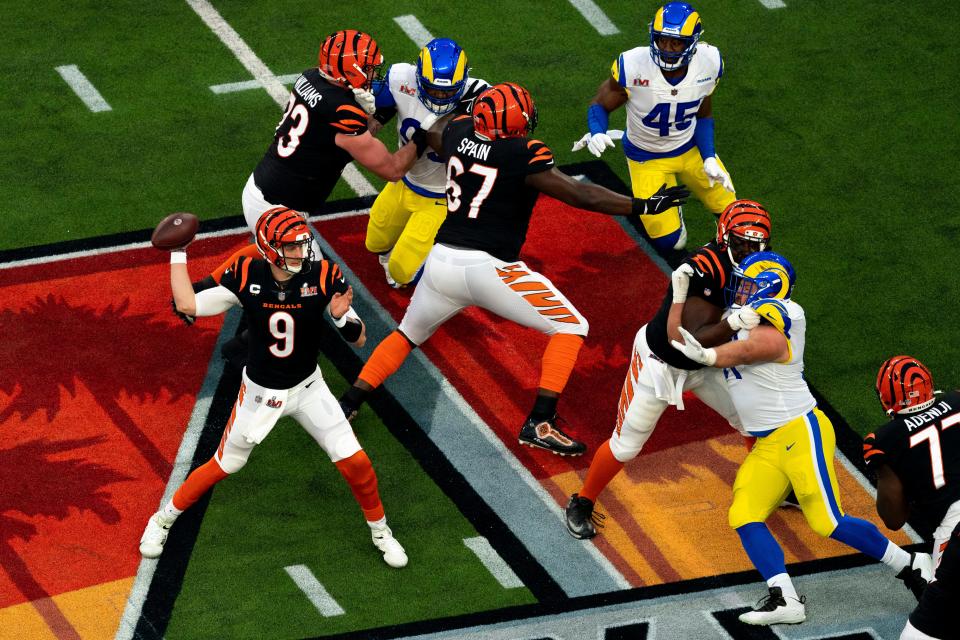 The Bengals take on the Los Angeles Rams on Monday night at Paycor Stadium. Kickoff is set for 8:15 p.m. ET.