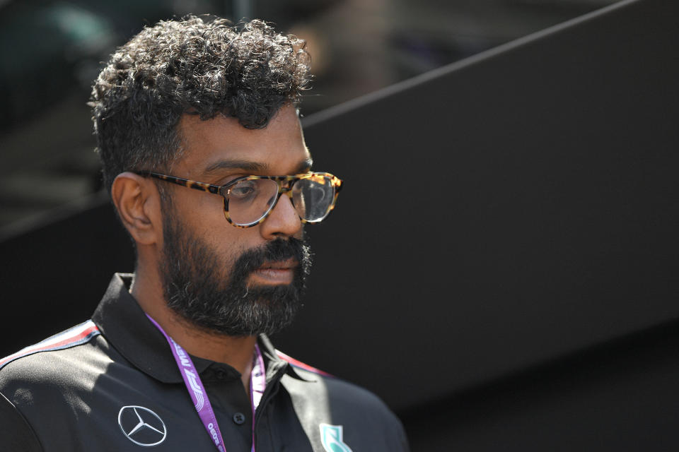 Romesh Ranganathan during previews ahead of the F1 Grand Prix of Monaco 