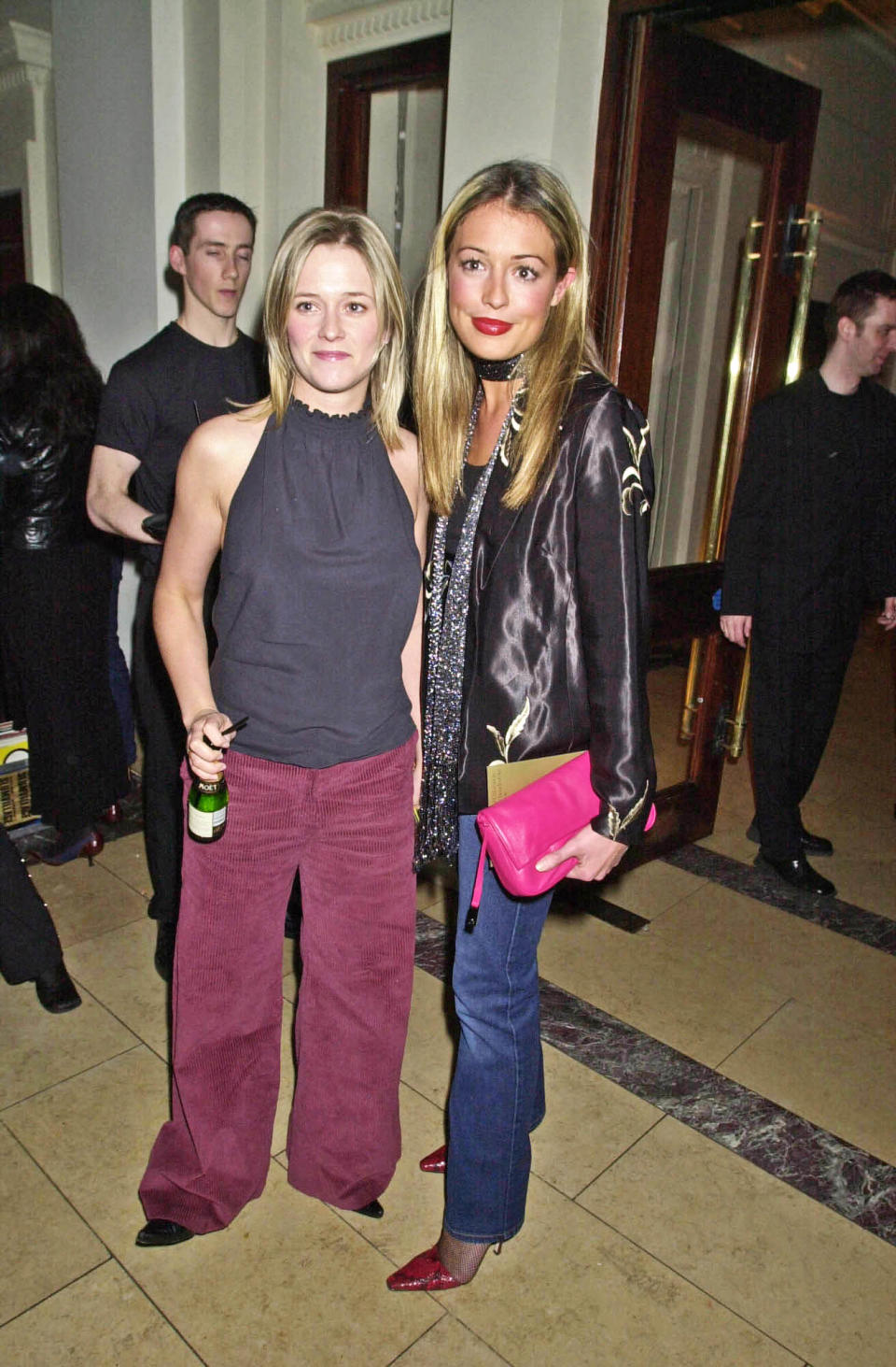 LONDON - MARCH 29:  Edith Bowman and Cat Deeley attend the Harvey Nichols' Launch Party for 