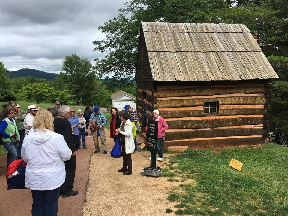 <span class="caption">The Slavery at Monticello Tour.</span> <span class="attribution"><span class="source">Stephen P. Hanna</span></span>