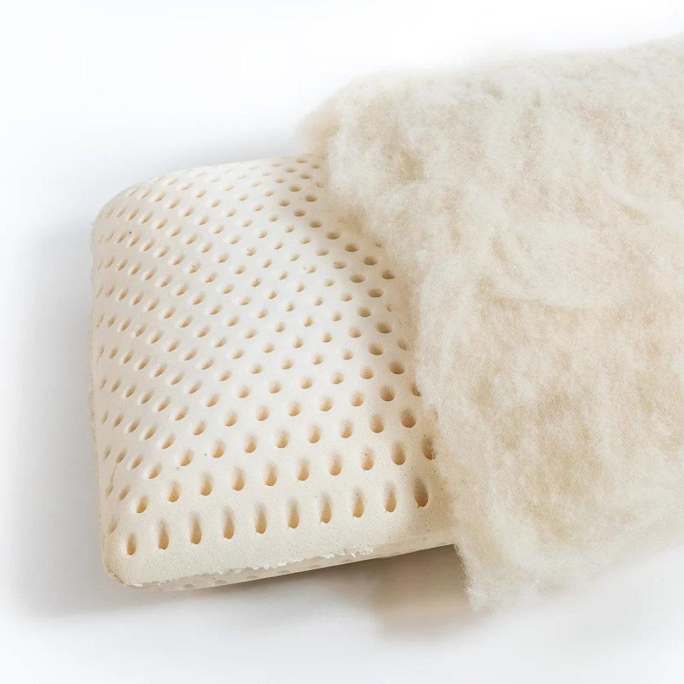 Sachi Organics Natural Latex & Wool Pillow