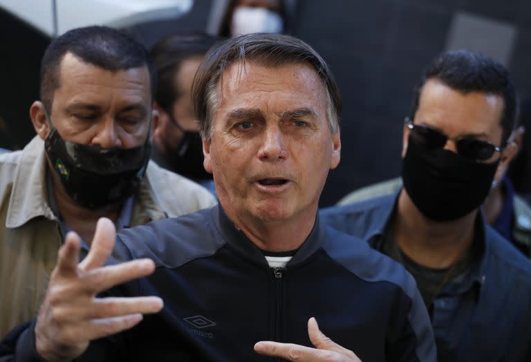 El presidente de Brasil, Jair Bolsonaro