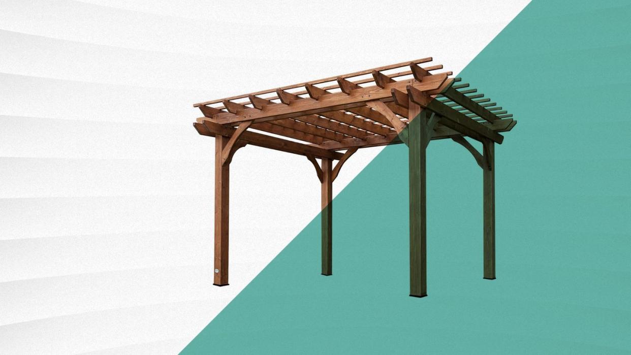 all cedar pergola lead