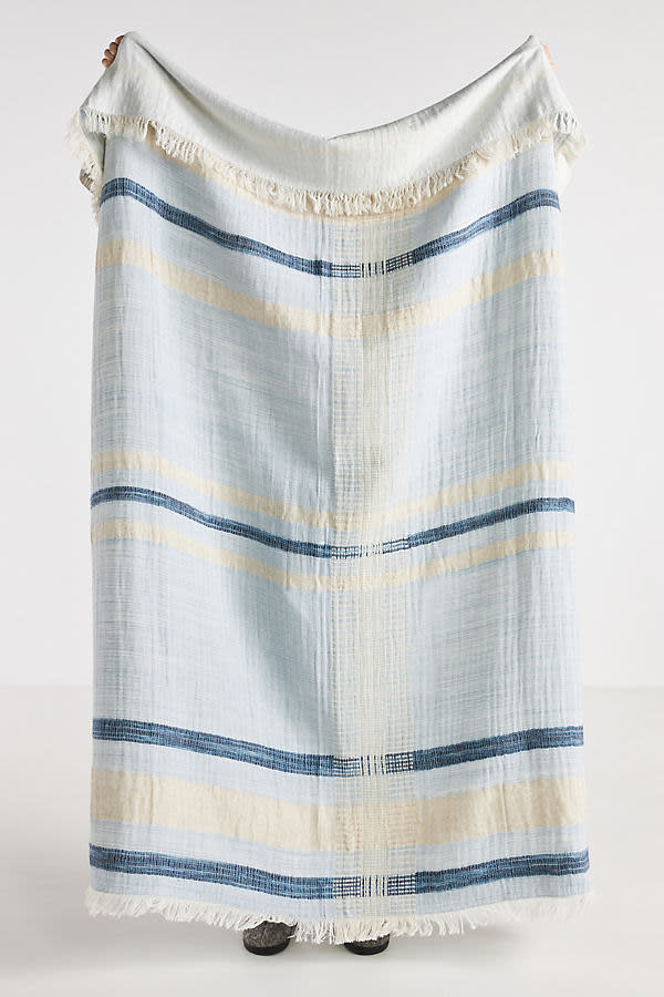 <p><a href="https://go.redirectingat.com?id=74968X1596630&url=https%3A%2F%2Fwww.anthropologie.com%2Fanthroliving%2Fshop%2Ftheodore-gauze-throw-blanket&sref=https%3A%2F%2Fwww.oprahdaily.com%2Flife%2Fg44008080%2Fanthropologie-memorial-day-sale-2023%2F" rel="nofollow noopener" target="_blank" data-ylk="slk:Shop Now;elm:context_link;itc:0;sec:content-canvas" class="link ">Shop Now</a></p><p>Theodore Gauze Throw Blanket</p><p>$78.40</p><p>anthropologie.com</p><span class="copyright">Anthropologie</span>