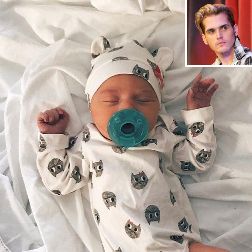 <p><span>Congratulations to My Chemical Romance’s Mikey Way!</span> The pop-punk bassist and wife Kristin Colby Way announced the birth of their first child, daughter Rowan Louise, on Twitter and Instagram on May 3. “Introducing – the one and only… Rowan Louise Way! Proud & honored to be your father,” Way captioned a photo of his newborn.</p>