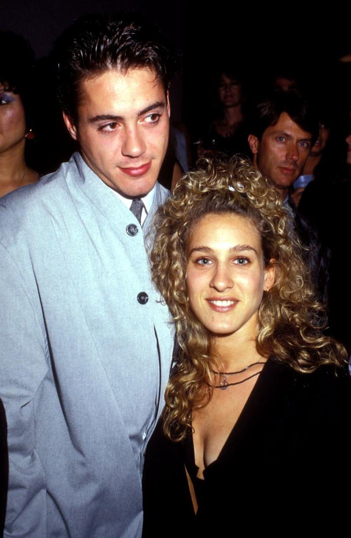 <p> Before Robert Downey Jr. suited up as Iron Man and Sarah Jessica Parker walked the streets of Manhattan as Carrie Bradshaw, these lovebirds dated for eight years. The pair met on the set of the 1984 drama Firstborn when they were 18 years old. They shortly moved in together in a house in Los Angeles just two months after dating.&#xA0; </p> <p> They broke things off due to Downey Jr&apos;s battles with addiction. &quot;She provided me a home and understanding. She tried to help me. She was so miffed when I didn&apos;t get my act together; he told Parade. &quot;I was in love with Sarah Jessica...and love clearly was not enough.&quot; </p>