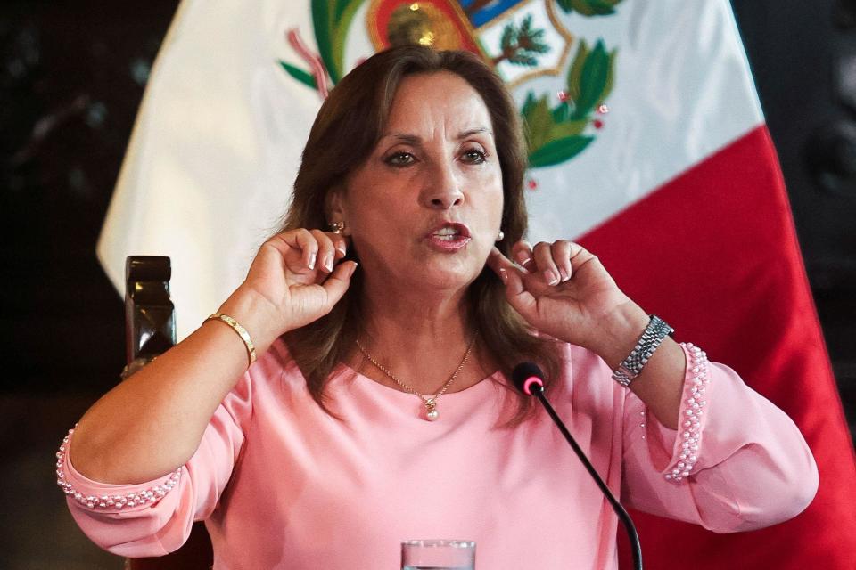 Dina Boluarte muestra pendientes