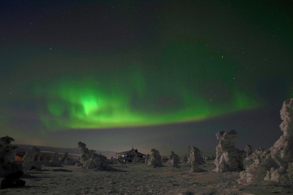 In Finnish Lapland you can see the Northern Lights 200 nights of the year (Unsplash)