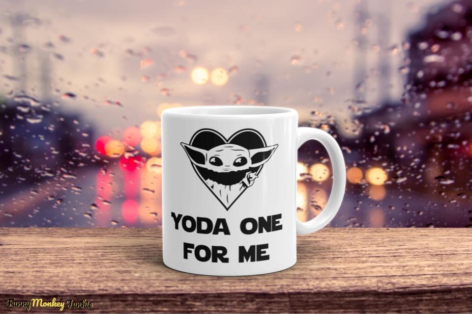 Baby Yoda Valentine’s Mug. (Photo: Etsy)