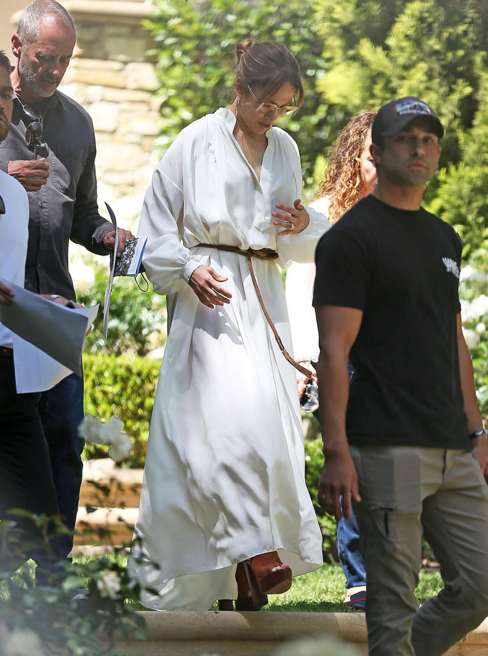 Jennifer Lopez out and about in Beverly Hills, CA on April 19, 2022. - Credit: MESSIGOAL / SplashNews.com