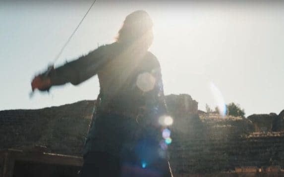 The Hound in the latest Game of Thrones trailer - Credit: HBO