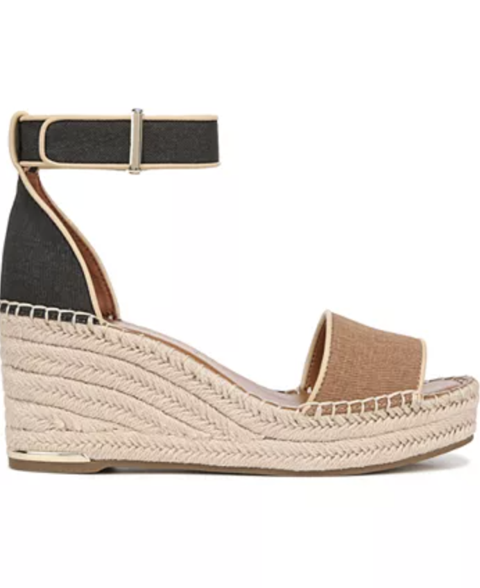 Franco Sarto Clemens Espadrille Wedge Sandals