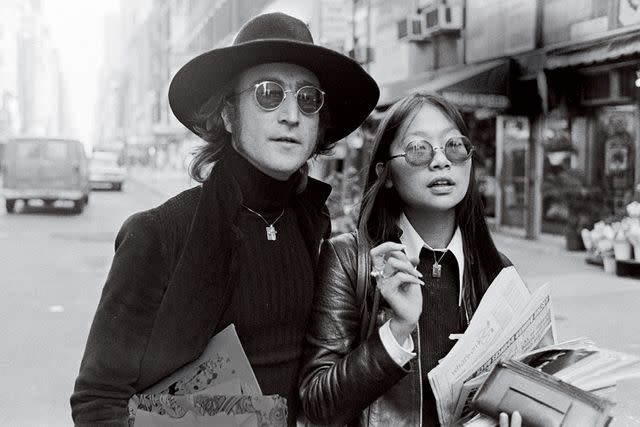 Peter Simins/WWD/Penske Media via Gett John Lennon and May Pang