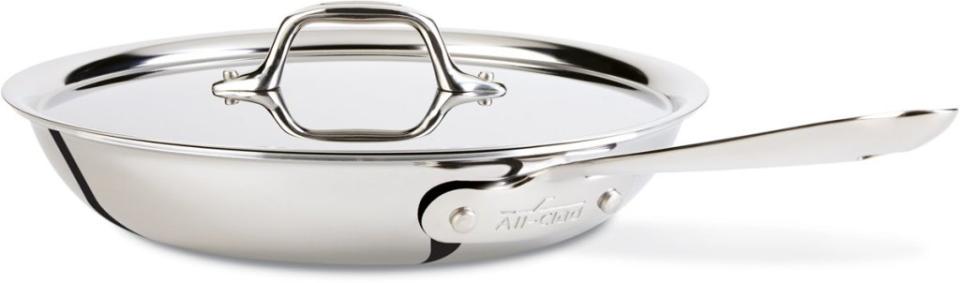 allclad stainless steel skillet review, steel frying pan