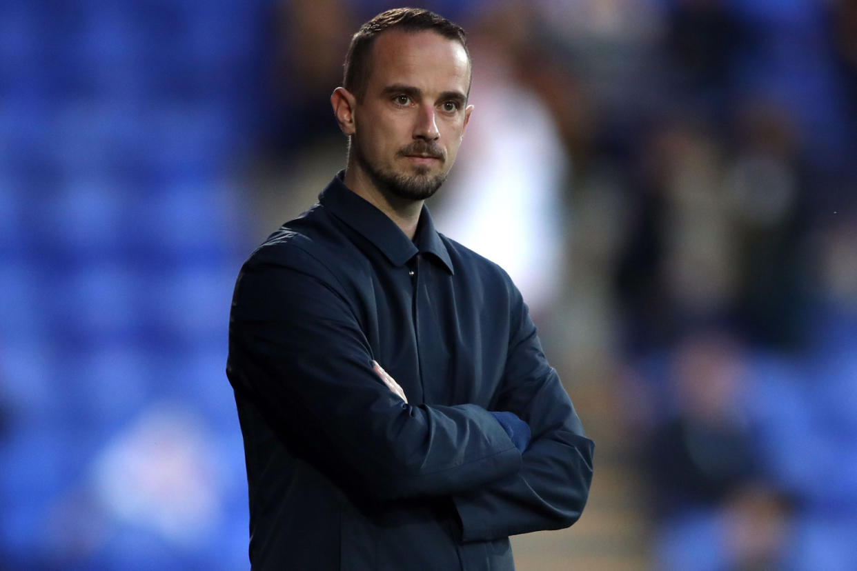 Standing down: Mark Sampson: PA